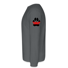 Load image into Gallery viewer, K9s Lead the Way - Fire - Men's Long Sleeve T-Shirt - charcoal