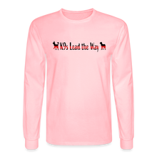 Load image into Gallery viewer, K9s Lead the Way - Fire - Men's Long Sleeve T-Shirt - pink
