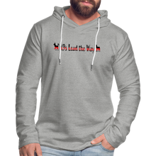 Load image into Gallery viewer, K9s Lead the Way - Fire - Unisex Lightweight Terry Hoodie - heather gray