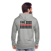 Load image into Gallery viewer, K9s Lead the Way - Fire - Unisex Lightweight Terry Hoodie - heather gray