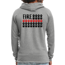 Load image into Gallery viewer, K9s Lead the Way - Fire - Unisex Lightweight Terry Hoodie - heather gray