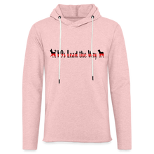 Load image into Gallery viewer, K9s Lead the Way - Fire - Unisex Lightweight Terry Hoodie - cream heather pink