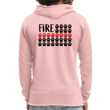 Load image into Gallery viewer, K9s Lead the Way - Fire - Unisex Lightweight Terry Hoodie - cream heather pink