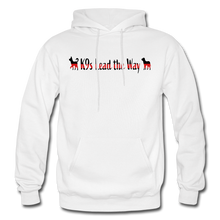 Load image into Gallery viewer, K9s Lead the Way - Fire - Gildan Heavy Blend Adult Hoodie - white