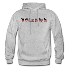 Load image into Gallery viewer, K9s Lead the Way - Fire - Gildan Heavy Blend Adult Hoodie - heather gray