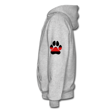 Load image into Gallery viewer, K9s Lead the Way - Fire - Gildan Heavy Blend Adult Hoodie - heather gray