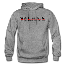 Load image into Gallery viewer, K9s Lead the Way - Fire - Gildan Heavy Blend Adult Hoodie - graphite heather
