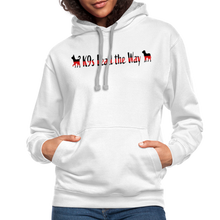 Load image into Gallery viewer, K9s Lead the Way - Fire - Contrast Hoodie - white/gray
