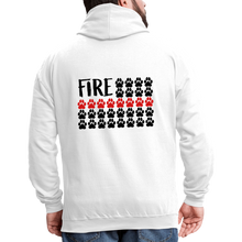 Load image into Gallery viewer, K9s Lead the Way - Fire - Contrast Hoodie - white/gray