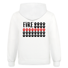 Load image into Gallery viewer, K9s Lead the Way - Fire - Contrast Hoodie - white/gray