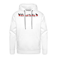 Load image into Gallery viewer, K9s Lead the Way - Fire - Men’s Premium Hoodie - white