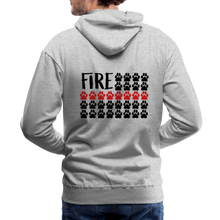 Load image into Gallery viewer, K9s Lead the Way - Fire - Men’s Premium Hoodie - heather grey
