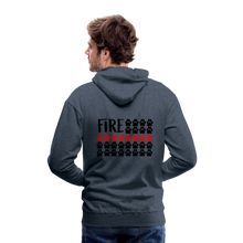 Load image into Gallery viewer, K9s Lead the Way - Fire - Men’s Premium Hoodie - heather denim