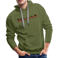 Load image into Gallery viewer, K9s Lead the Way - Fire - Men’s Premium Hoodie - olive green