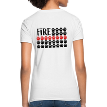 Load image into Gallery viewer, K9s Lead the Way - Fire - Women's T-Shirt - white