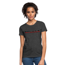 Load image into Gallery viewer, K9s Lead the Way - Fire - Women's T-Shirt - heather black