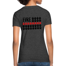 Load image into Gallery viewer, K9s Lead the Way - Fire - Women's T-Shirt - heather black