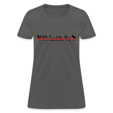 Load image into Gallery viewer, K9s Lead the Way - Fire - Women's T-Shirt - charcoal