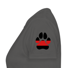 Load image into Gallery viewer, K9s Lead the Way - Fire - Women's T-Shirt - charcoal