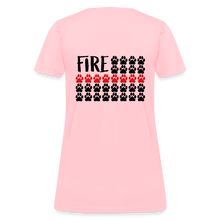 Load image into Gallery viewer, K9s Lead the Way - Fire - Women's T-Shirt - pink
