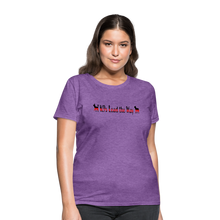 Load image into Gallery viewer, K9s Lead the Way - Fire - Women's T-Shirt - purple heather