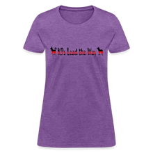 Load image into Gallery viewer, K9s Lead the Way - Fire - Women's T-Shirt - purple heather