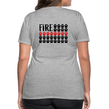 Load image into Gallery viewer, K9s Lead the Way - Fire - Women’s Premium T-Shirt - heather gray
