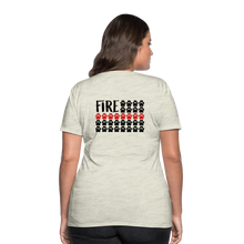 Load image into Gallery viewer, K9s Lead the Way - Fire - Women’s Premium T-Shirt - heather oatmeal