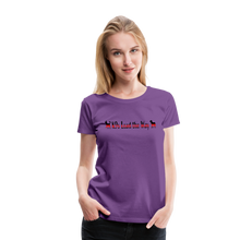 Load image into Gallery viewer, K9s Lead the Way - Fire - Women’s Premium T-Shirt - purple