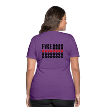 Load image into Gallery viewer, K9s Lead the Way - Fire - Women’s Premium T-Shirt - purple