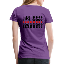 Load image into Gallery viewer, K9s Lead the Way - Fire - Women’s Premium T-Shirt - purple