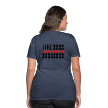 Load image into Gallery viewer, K9s Lead the Way - Fire - Women’s Premium T-Shirt - heather blue
