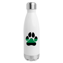 Load image into Gallery viewer, K9s Lead the Way - Military - Insulated Stainless Steel Water Bottle - white