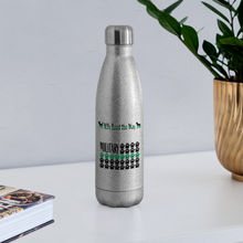 Load image into Gallery viewer, K9s Lead the Way - Military - Insulated Stainless Steel Water Bottle - silver glitter