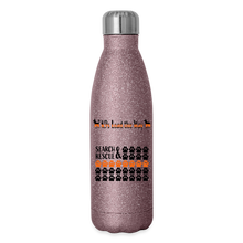 Load image into Gallery viewer, K9s Lead the Way - SAR - Insulated Stainless Steel Water Bottle - pink glitter