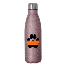 Load image into Gallery viewer, K9s Lead the Way - SAR - Insulated Stainless Steel Water Bottle - pink glitter