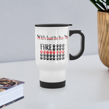 Load image into Gallery viewer, K9s Lead the Way - Fire - Travel Mug - white