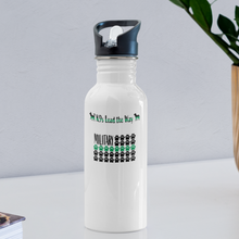 Load image into Gallery viewer, K9s Lead the Way - Military - Water Bottle - white