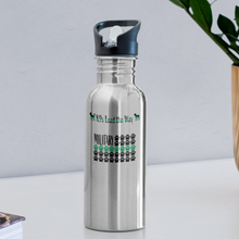Load image into Gallery viewer, K9s Lead the Way - Military - Water Bottle - silver