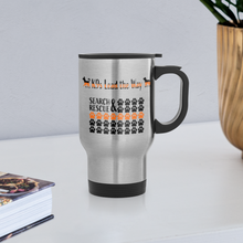 Load image into Gallery viewer, K9s Lead the Way - SAR - Travel Mug - silver