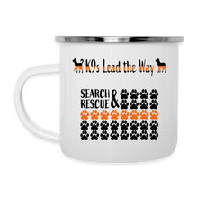 Load image into Gallery viewer, K9s Lead the Way - SAR - Camper Mug - white