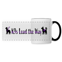Load image into Gallery viewer, K9s Lead the Way - Service - Panoramic Mug - white/black