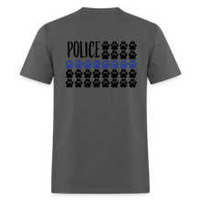 Load image into Gallery viewer, K9s Lead the Way - Police - Unisex Classic T-Shirt - charcoal