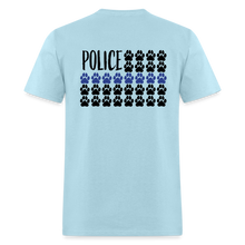 Load image into Gallery viewer, K9s Lead the Way - Police - Unisex Classic T-Shirt - powder blue