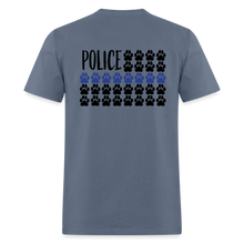 Load image into Gallery viewer, K9s Lead the Way - Police - Unisex Classic T-Shirt - denim