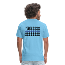 Load image into Gallery viewer, K9s Lead the Way - Police - Unisex Classic T-Shirt - aquatic blue