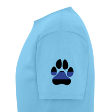Load image into Gallery viewer, K9s Lead the Way - Police - Unisex Classic T-Shirt - aquatic blue