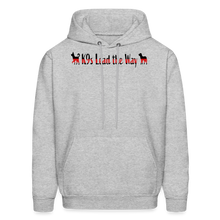 Load image into Gallery viewer, K9s Lead the Way - Fire - Men's Hoodie - heather gray