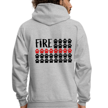 Load image into Gallery viewer, K9s Lead the Way - Fire - Men's Hoodie - heather gray