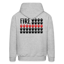 Load image into Gallery viewer, K9s Lead the Way - Fire - Men's Hoodie - heather gray